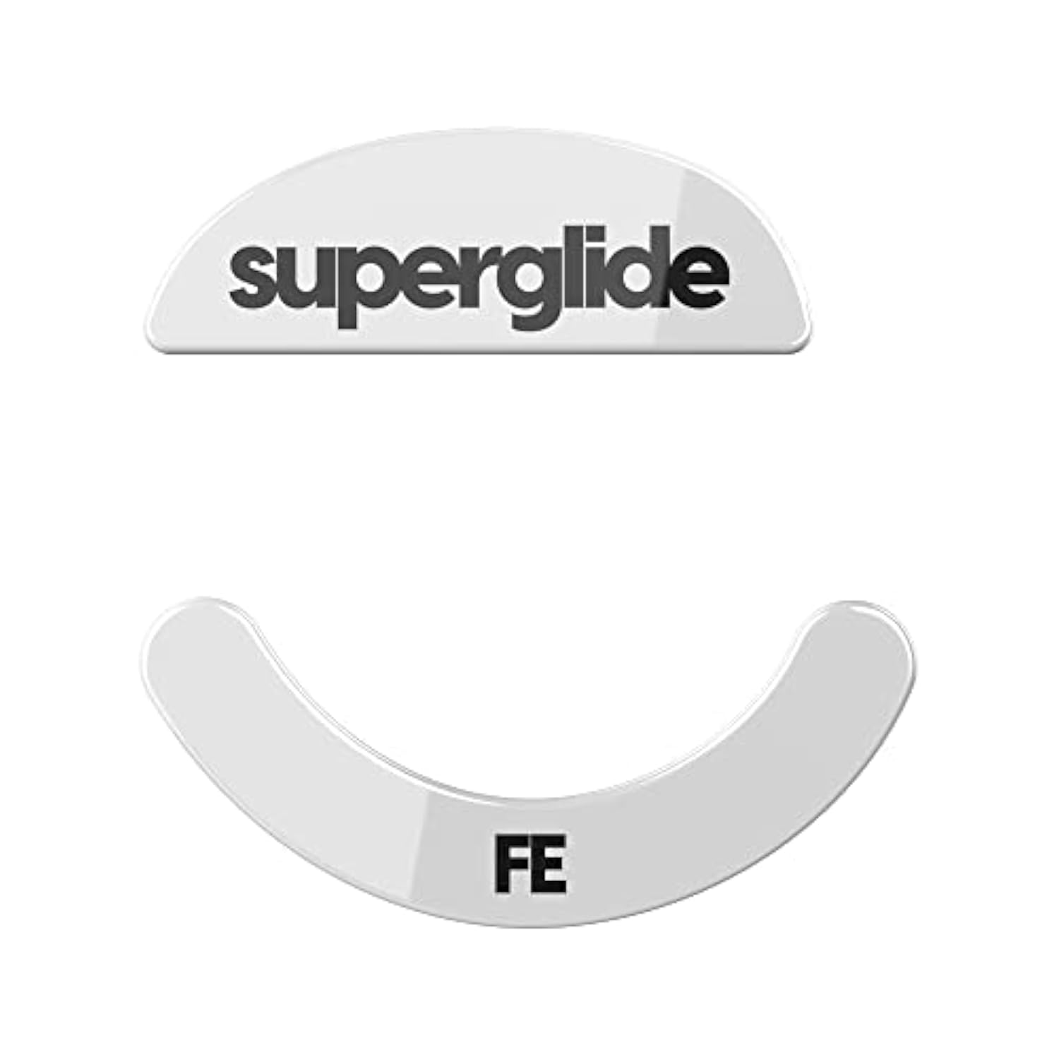 Superglide - Fastest And Smoothest Mouse Feet / Skates Made With Ultra Strong Flawless Glass Super Fast Smooth And Durable Sole For Pulsar Xlite Wireless / V2 & V2 Mini Wireless Gaming Mouse (White)