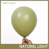 Sage Green Balloon Garland Kit: 100 Matte Boho Party Balloons