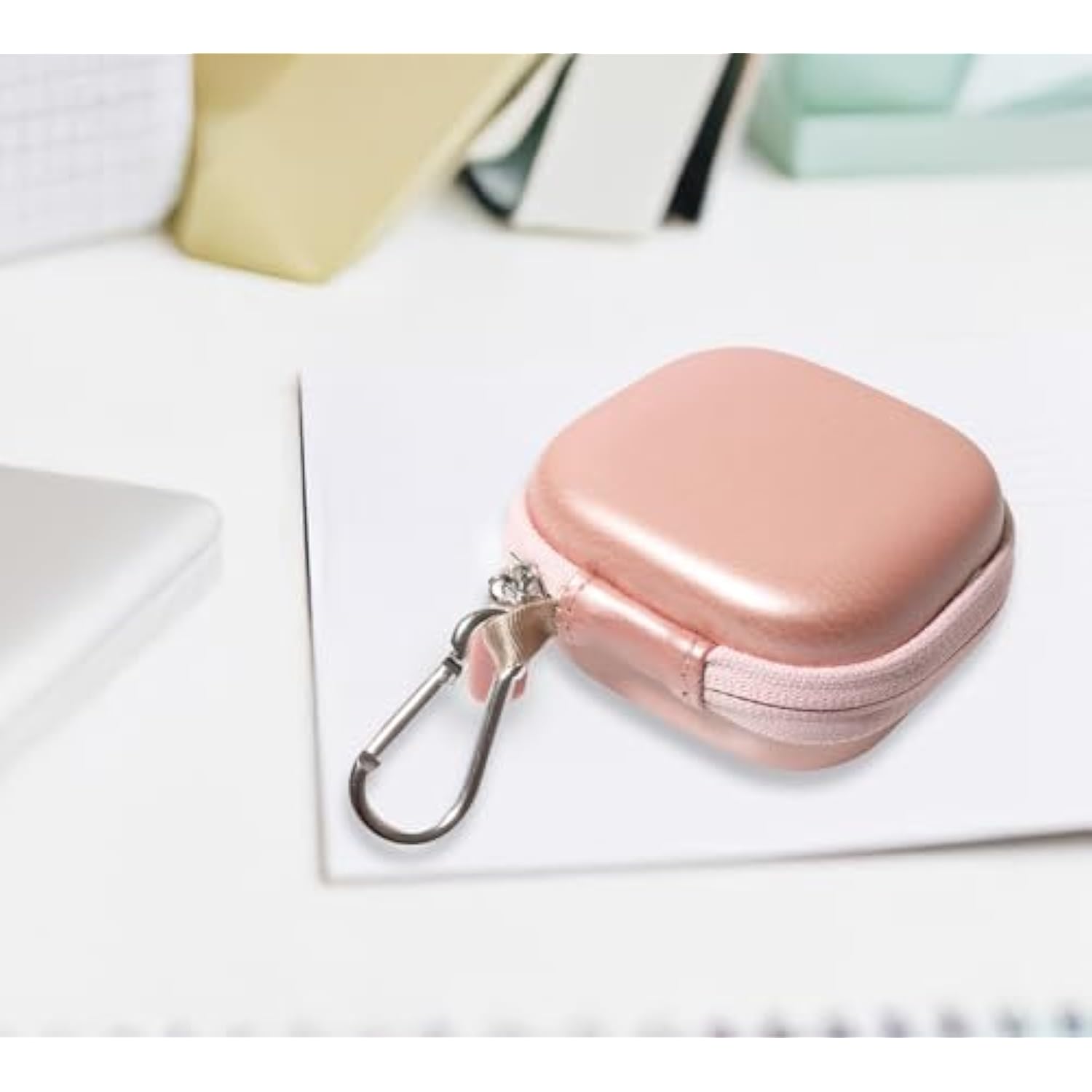 Case For Aptkdoe Earbuds 75Hrs 5.3 Headphone Sport (Rose Gold)