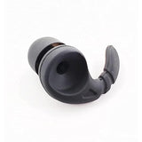 Sports Earbud Stabilizers Fins Wing Tips Ear Tips Adapters Compatible With Most In-Ear Earbuds, Anti-Slip Silicon Sport Eartips, Compatible With Sony Akg Galaxy S9 S10 Etc. 4 Pairs Black