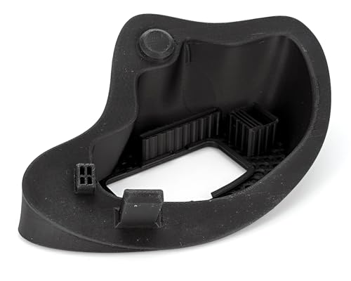 Ergonomic Base/Stand Adjustment, Base Riser Compatible With Logitech Ergo M575 (White And Black) (Black)