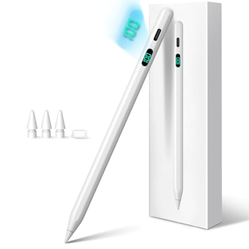 Stylus Pen For Ipad 2025-2018 With Led Power Display Fast Charge,Palm Rejection Pencil For Ipad 10/9/8/7/6Th,11Th A16,Air 11/13 M2/M3,Pro 11/13 M4,Pro 12.9",Air 5/4/3,Mini 7/6/5