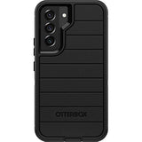 OtterBox Defender Series Case for Samsung Galaxy S22 (Only) - with Screen Protector - Holster Clip Included - Microbial Defense Protection - Non-Retail Packaging - Black