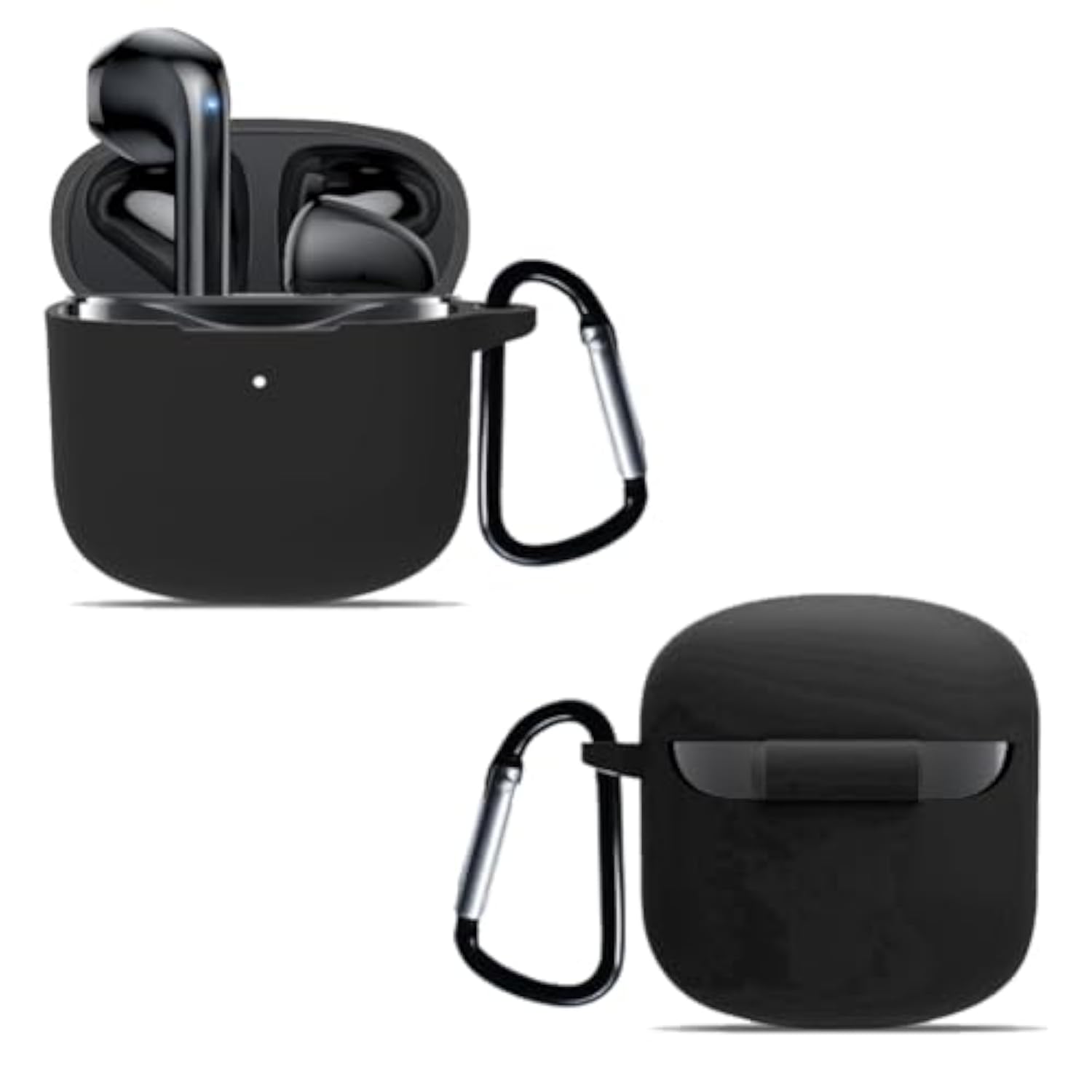 Silicon Case Cover Compatible with KTGEE T8 True Wireless Earbuds, Green, P20ICSG