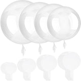 40 Pcs Bobo Balloons Clear Balloons For Stuffing Bubble Transparente Burbuja For Valentines Christmas Wedding Birthday Party Decoration(10 Inch, 18 Inch, 20 Inch, 24 Inch)