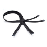 Vislon 2-Way Separating Zipper, 26", Black
