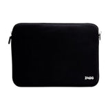 ZAGG - 12 Inch Laptop Sleeve Case, Neoprene Tablet Soft Cover Bag Compatible with Google Chromebook, Google Notebook, Tablets up to 12-inches - Black
