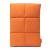 Puffy Laptop Sleeve 13 Inch 14 Inch, Quilted Puffer Laptop Carrying Case, Pillow Case Compatible With Macbook Air M4 2025 M3 M2 M1, Macbook Pro M4 Pro/Max, Orange