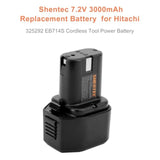 3000Mah 7.2V 325292 Replacement Battery Compatible With Eb714S, Ni-Mh Battery Pack