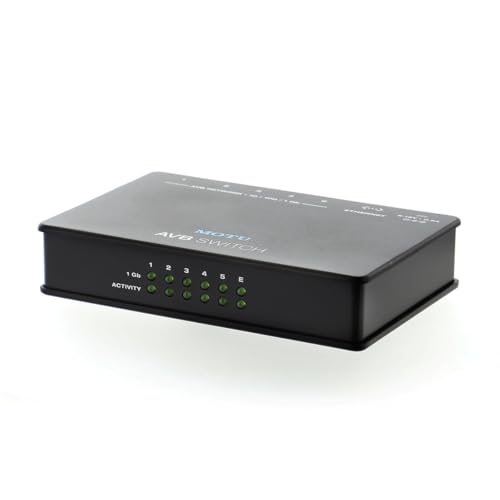 Avb Switch - 5-Port Audio Video Bridging Switch