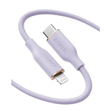 Anker USB C to Lightning Cable, MFi Certified Cable for iPhone 13 Pro 12 Pro Max 12 11 X XS, Supports Power Delivery (Lilac Purple, 6ft)