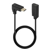 3.3Ft Usb C To Usb C Extension Cable, 90 Degree Angle Up& Down Usb Type C Male