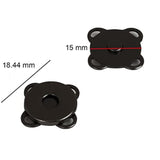 10 Sets Sew In Magnetic Bag Clasps Button Snaps Clasps Magnet Button F