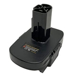 USB Adapter to Use Dewalt 20V or Milwaukee 18V Batteries with Craftsman C3