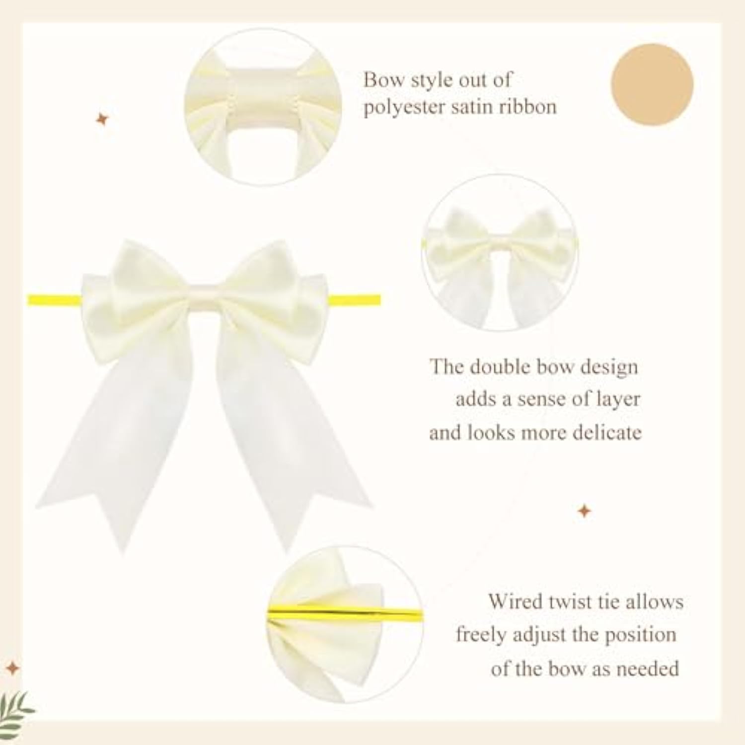 15Packs Burlap Banner 5"X7" With 2Packs Ivory Bow Diy Blank Banner For Weddings Baby Showers Bridal Showers Birthdays Parties And Home Decor