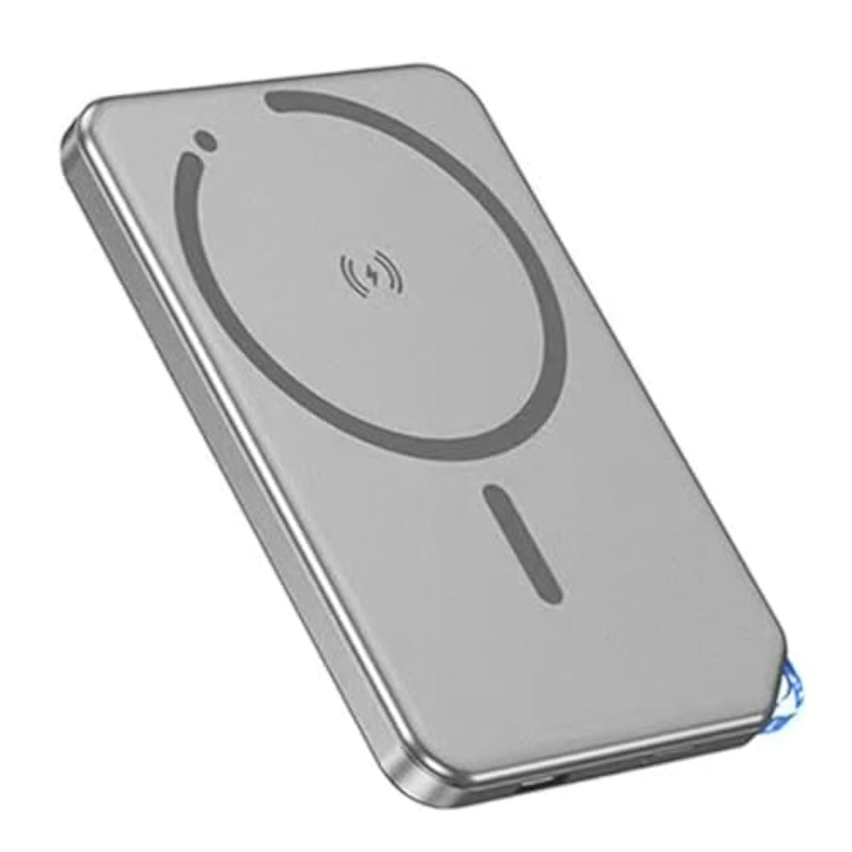 Minimag Portable Charger, 5,000Mah Wireless Magnetic Fast Charging Pack With Usb-C Cable, Designed For Iphone 16 Pro Max/16 Pro/16/15/14/13/12 Series - Grey