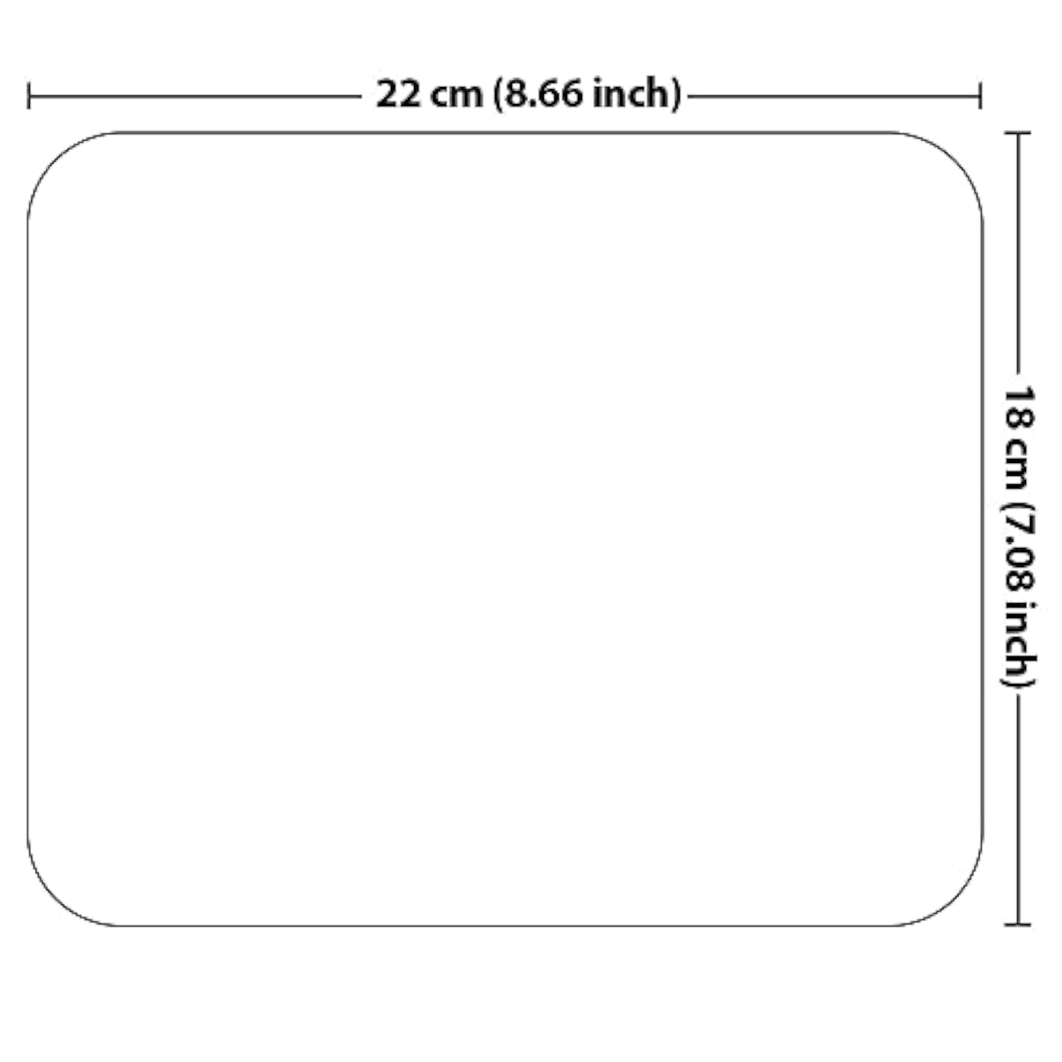 Non-Slip Rectangle Mousepad, Red Teacup Pomeranian Dog Mouse Pad For Home, Office And Gaming Desk