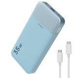 Power Bank 35W 20000mAh Portable Charger Fast Charging?PD 3.0 QC 4.0 Fast Charging Phone Charger with LED Display, Travel Battery Pack 2 USB C 2 USB