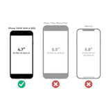 OtterBox + Pop Symmetry Series Case for iPhone SE 3rd Gen (2022), iPhone SE 2nd Gen (2020), iPhone 8/7 (NOT Plus) Non-Retail Packaging - Mauveolous