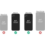 OtterBox Symmetry Clear Series+ Case with MagSafe for iPhone 12 & iPhone 12 Pro (Only) - Non-Retail Packaging - Clear