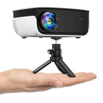 Mini Projector, Portable Outdoor Movie Projector With Tr, 1080P And 200" Supported Small Projector Compatible With Tv Stick, Phone, Ps5, Hdmi, Usb For Home, Bedroom, Gaming, Outdoor Use