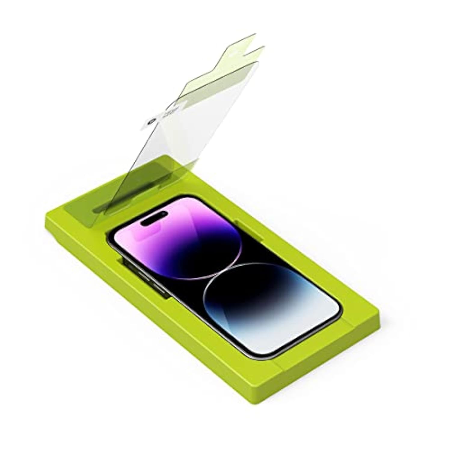 PureGear Maximum Clarity HD Tempered Glass Screen Protector for Apple iPhone 14 Pro Max (2022) 6.7",Touch + Precision, Case Friendly Fit,  Replacement-Self Alignment Installation Tray included