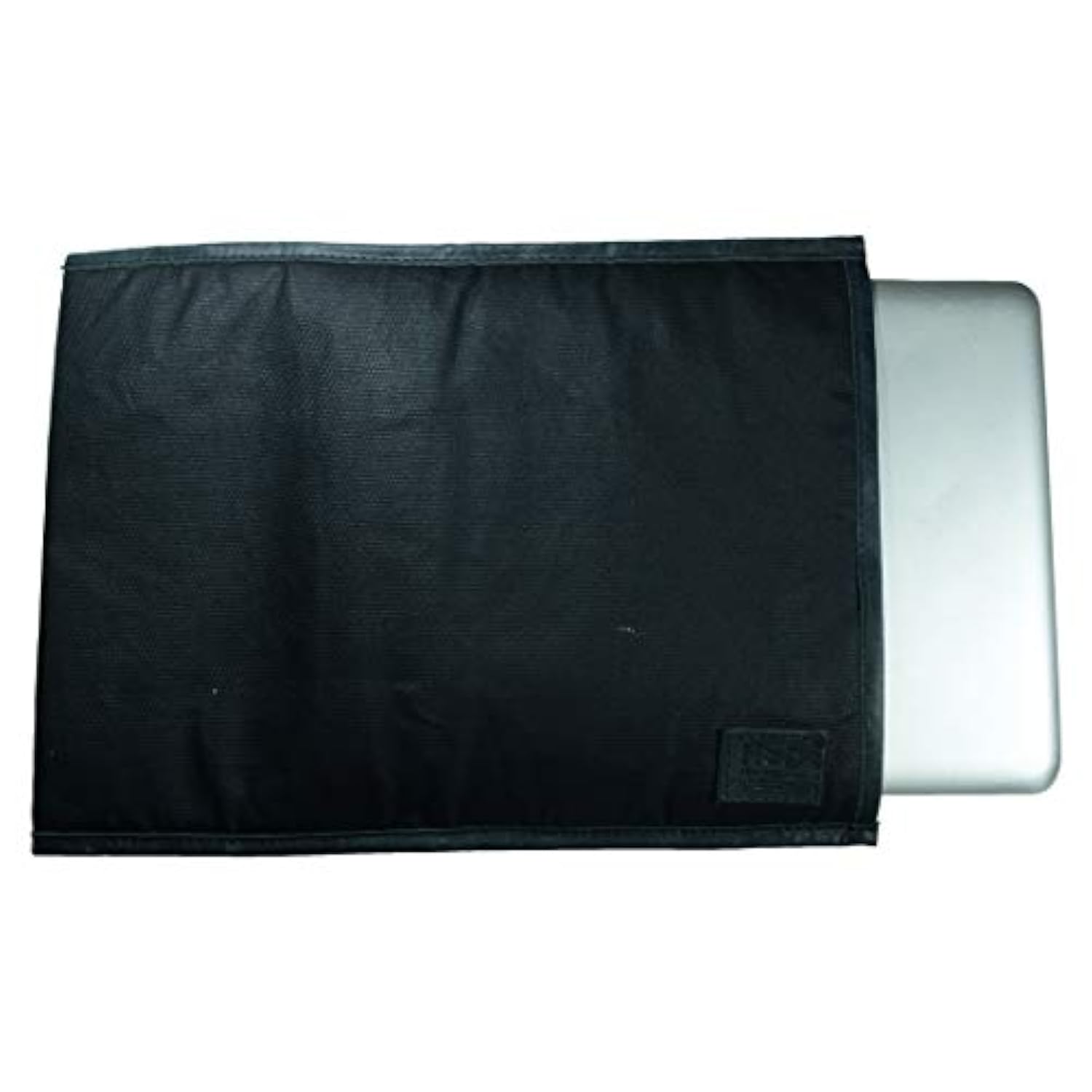 , Sleeve Compatible With Macbook Air/Pro 13 Inch With M1 Chip, Handmade From Waxed Canvas - Charcoal Black