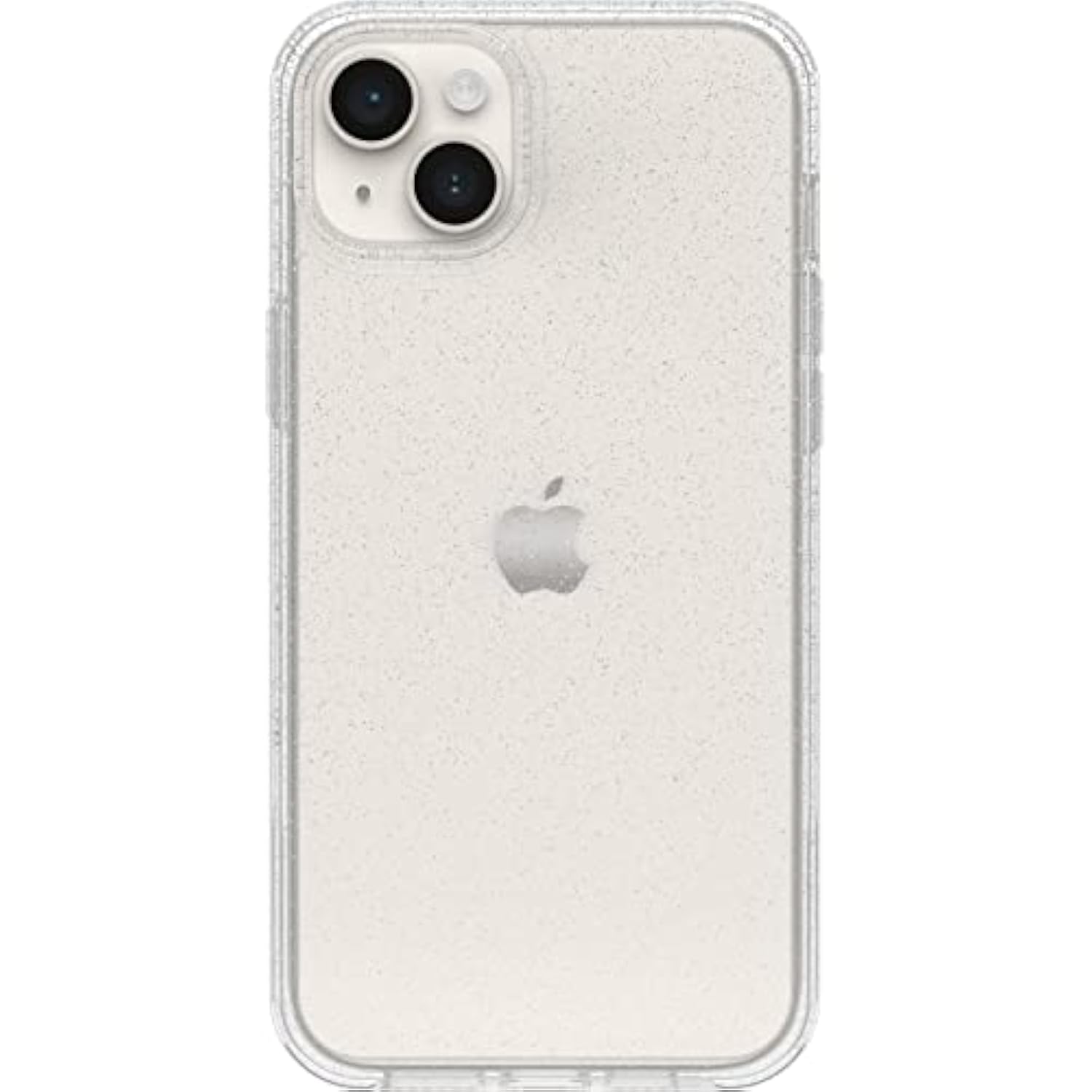 OtterBox iPhone 14 Plus Symmetry Series Case - STARDUST (Clear/Glitter), Ultra-Sleek, Wireless Charging Compatible, Raised Edges Protect Camera & Screen