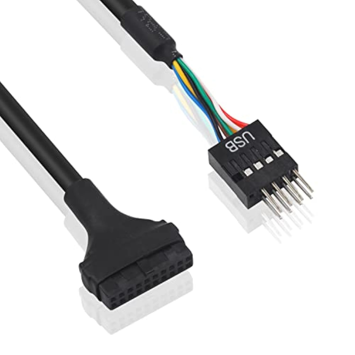 Usb 3.0 Header To Usb 2.0,Usb 3.0 To Usb 2.0 Motherboard Adapter Cable,19 Pin