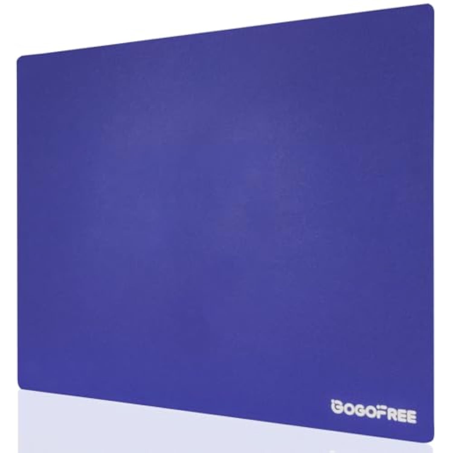 Glass Mousepad With Hard Surface For Gaming, Ultra Smooth Mouse Mat, Water-Resistant Large Mouse Pad Precision Speed Control For Esport Games/Office, Blue Xl(15.7’’×19.6’’)