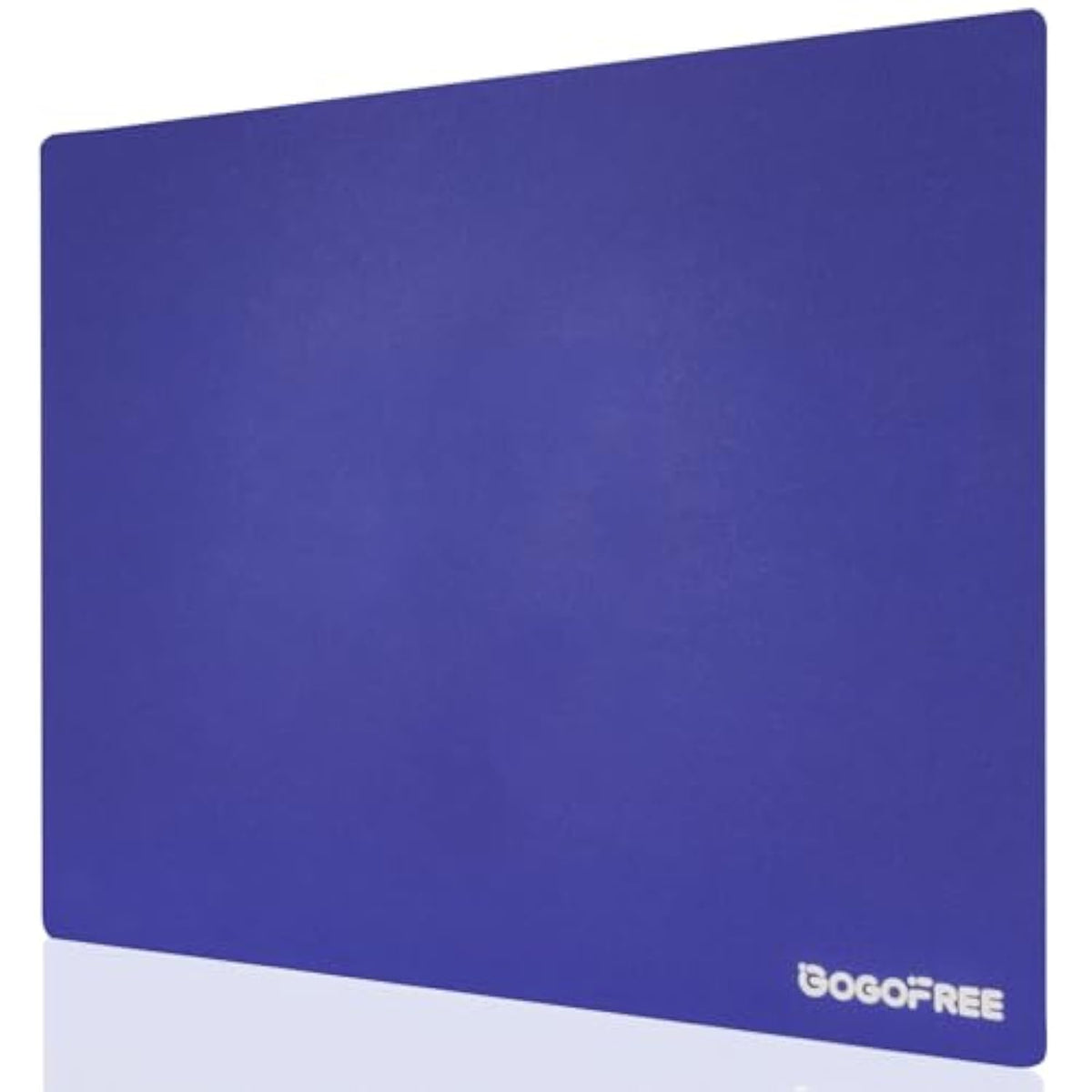 Glass Mousepad With Hard Surface For Gaming, Ultra Smooth Mouse Mat, Water-Resistant Large Mouse Pad Precision Speed Control For Esport Games/Office, Blue Xl(15.7’’×19.6’’)