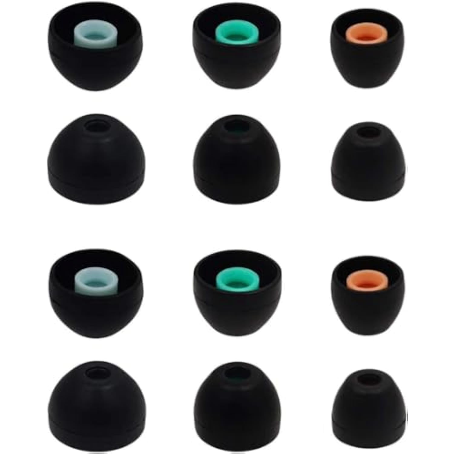 Ear Tips Eartips Earbuds Tips Compatible With Sony Wf-1000Xm5, Fit In Case Earbuds Slicone Tip Compatible With Sony Wf-1000Xm5 6 Pairs Sml Black
