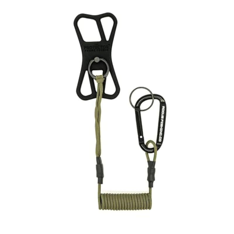 The Protector Phone Tether | Use As Cell Phone Lanyard Or Hiking/Boating/Kayak Tether | Leash Ensures Your Phone Is Safe And Protected Green