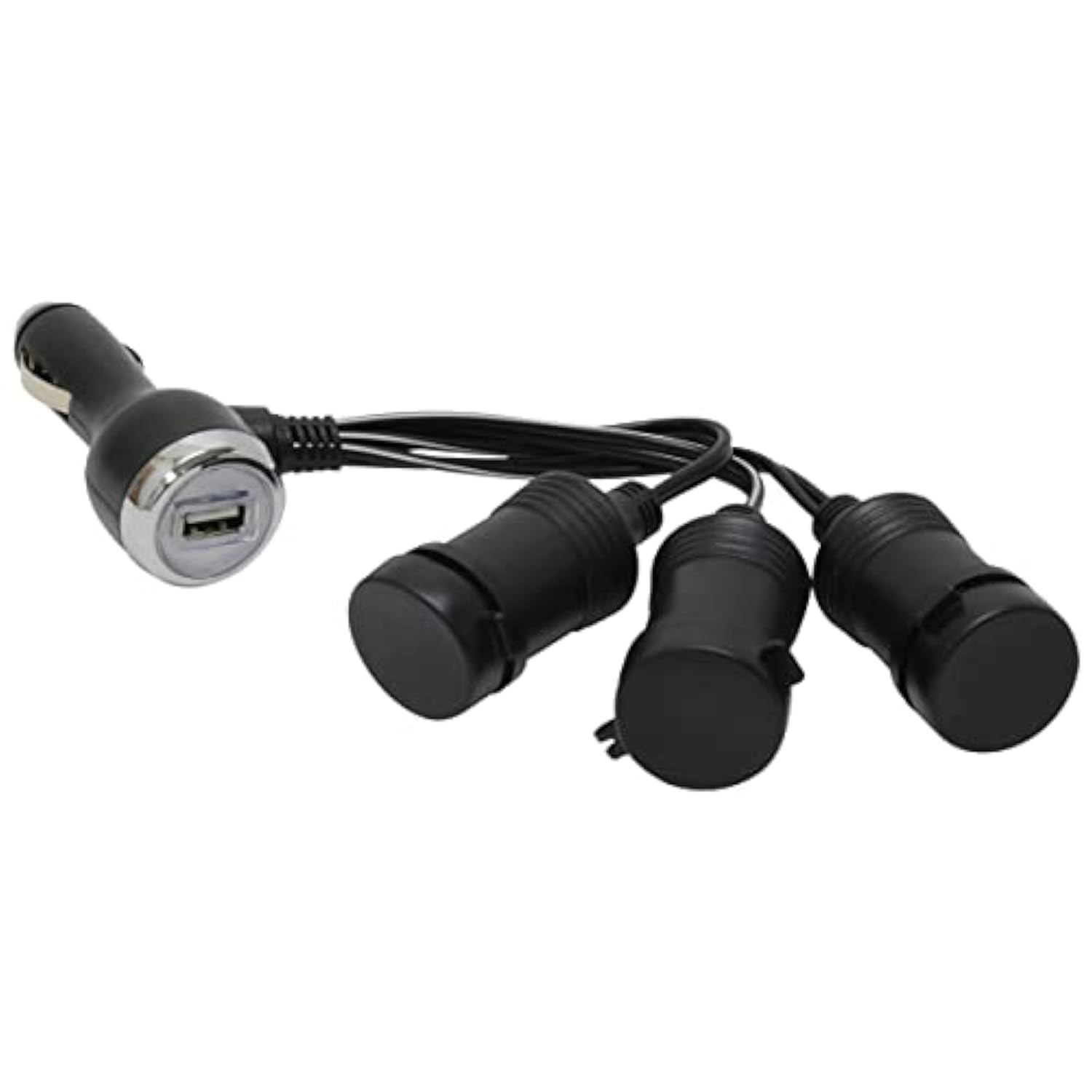 RoadPro RPPSP211USB 4-Way 12-Volt USB Access Adapter