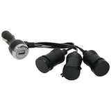 RoadPro RPPSP211USB 4-Way 12-Volt USB Access Adapter