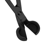Candle Wick Trimmer, Polished Stainless Steel Wick Clipper Cutter, Scissors, Reaches Deep Into Candles To Cut Spent Cord, Allow Cleaner Burn And Prevent Soot Buildup (Black)