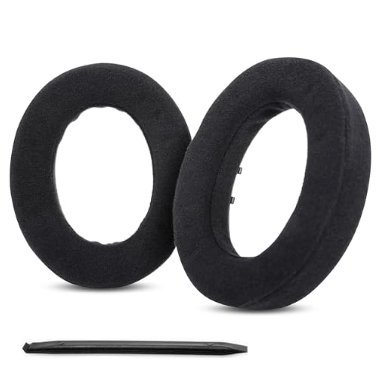 Replacement Earpads Ear Cushions Compatible With Sennheiser Hd 490 Pro Plus/Hd 490 Pro Headset With Soft Velvet Memory Foam Accessories -Black