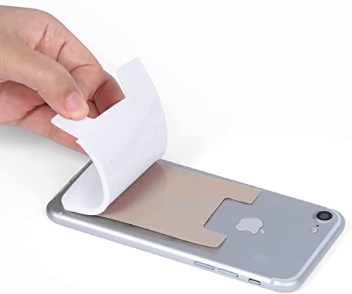 Cell Phone Wallet, Stick on Wallet (3 Pieces) (for Credit Card, Business Card & Id)