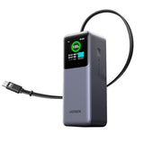 UGREEN Nexode Power Bank 20000mAh 165W with Built-in USB C Cable Laptop Travel Portable Charger, 100W Input, Fast Charging for MacBook Pro/Air/iPhone 17/16/iPad Pro/Galaxy S25 Ultra/Dell/HP and More