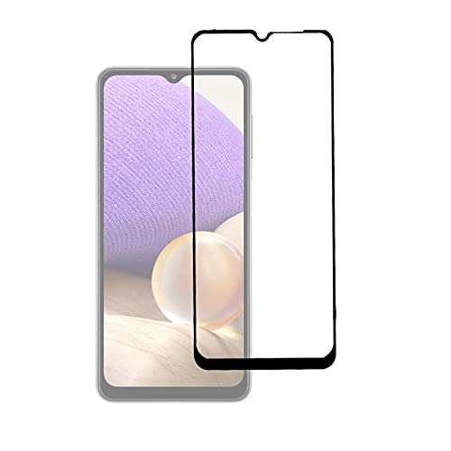 [2 Pack for  Galaxy A32 5G SM-A325 SM-A326 A326B A326U 6.5inch Bubble Free Tempered Glass Screen Protector Anti-Scratch Film Black