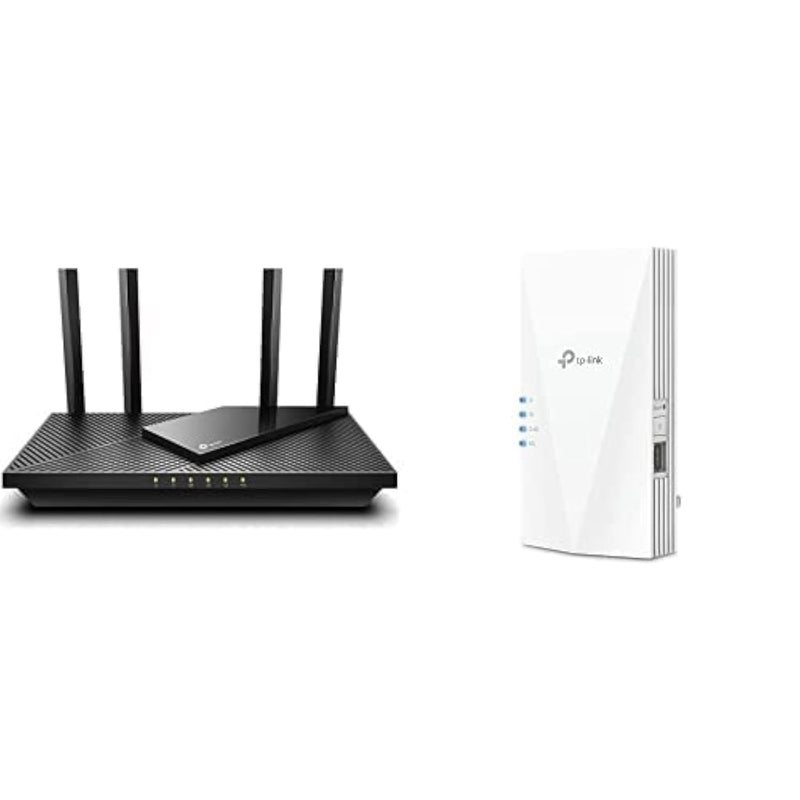 Bundle of TP-Link AX1800 WiFi 6 Router (Archer AX21) + AX1800 WiFi 6 Extender