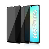[2 Pack Privacy Screen Protector Compatible With Samsung Galaxy A06, [Anti-Spy] [9H Hardness] [Anti-Scratch] [Bubble Free] Tempered Glass Screen Protector For Samsung Galaxy A06
