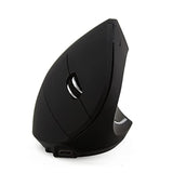 5Th Generationwireless Vertical Ergonomic Optical Mouse, Jelly Comb Rechargeable 2.4G Wireless Vertical Mouse Optical Mice With 6 Buttons 3 Adjustable Dpi?Better Performance For Pc, (Black)
