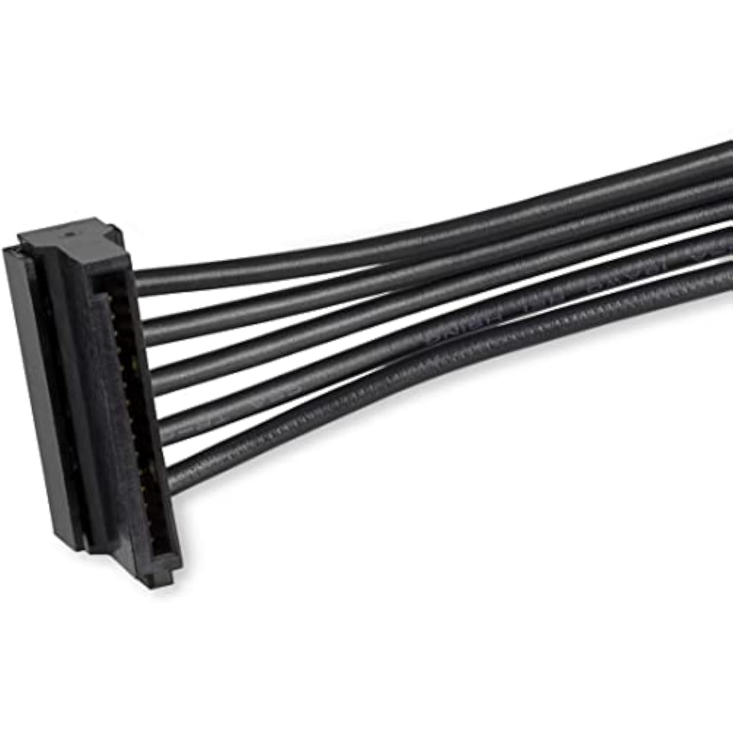 StarTech.com 15.7 in (400 mm) SATA Power Splitter Adapter Cable - M/F - 4x Ser