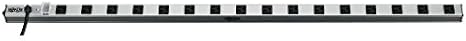 16 Outlet Bench Power Strip 15FT Cord 15A 120V 5-15P Plug Black