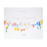 Meri Meri Meadow Unicorns Party Garland (Pack of 1), Reusable Unicorn Banner, Easy to Hang, 12' Including Excess Cord