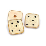 5 Pcs Golden Buttons Metal Buttons For Clothing Sweater Coat Accessory