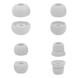Replacement Eartips For Powerbeats 2 Powerbeats 3 Wireless Beats, Silicone Earbuds Xs/S/M/L 4 Size Earbuds Eartips?Flexible Rubber Cover Skin Accessories-Black