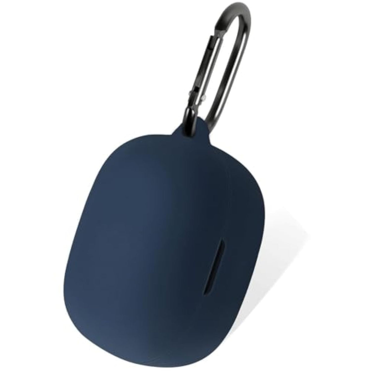 Navy Blue Silicone Case for Anker Soundcore P20i and R50i with Carabiner