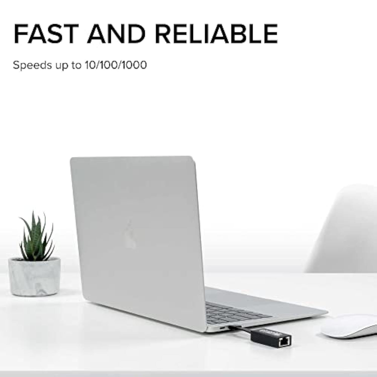 Usb C To Ethernet Adapter, Fast And Reliable Gigabit Speed, Thunderbolt 3 To E